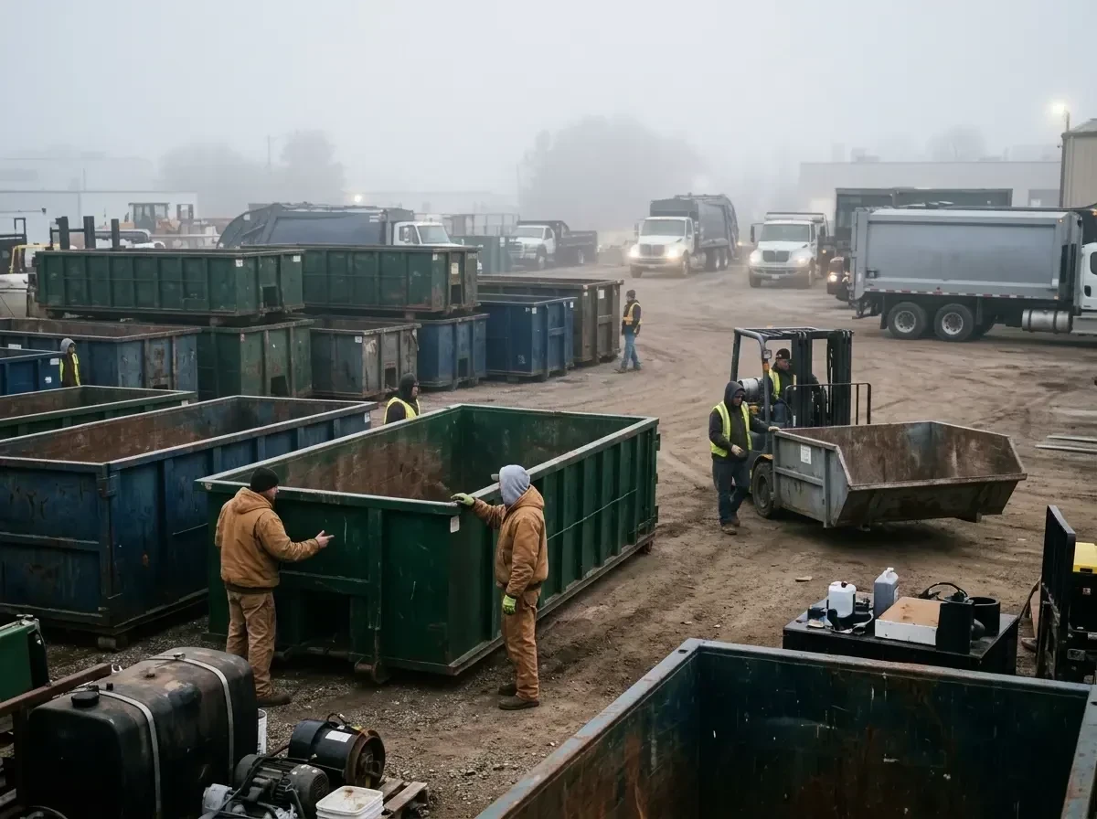 dumpster-rental-dispatch-yard-005 — project overview, Same Day Dumpster Rental and Junk Removal in Hernando