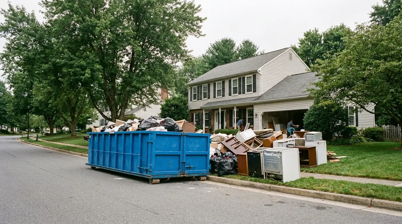 Dumpster Rental — detailed close-up