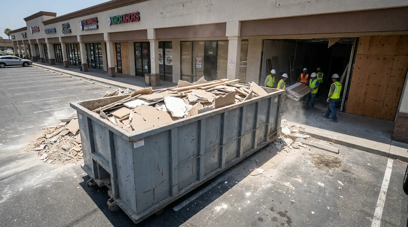 Dumpster Rental — completed project