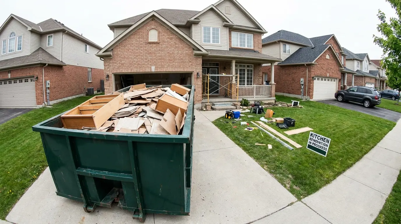 Dumpster Rental — on-site job work